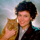 Illustration for article titled These images of Sigourney Weaver and the iAlien/i cat will make your heart burst out of your chest